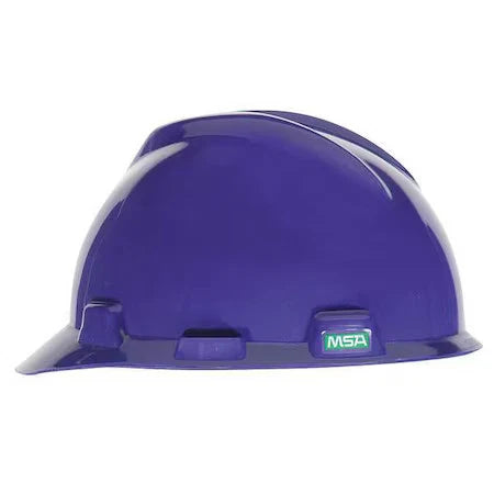 MSA 488398 Purple V-Gard Slotted Hat W/Starz-On