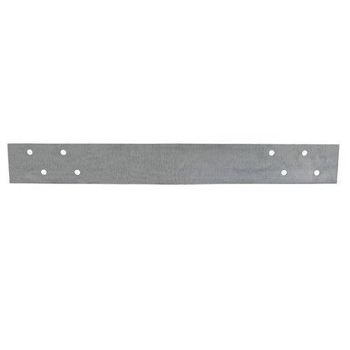 Jones Stephens F160184 1-1/2" x 18" Galvanized Steel Standard F.H.A. Strap with 4 Offset Holes, 16 Gauge, Box of 50