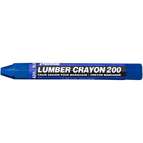 MARKAL® 80355 #200 Lumber Crayon Bluefits #106 & #109 Pete (12 EA)