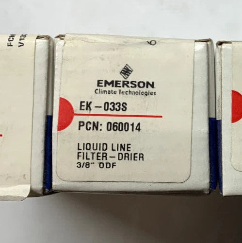 Emerson TD 033S TD Series Liquid Line Drier