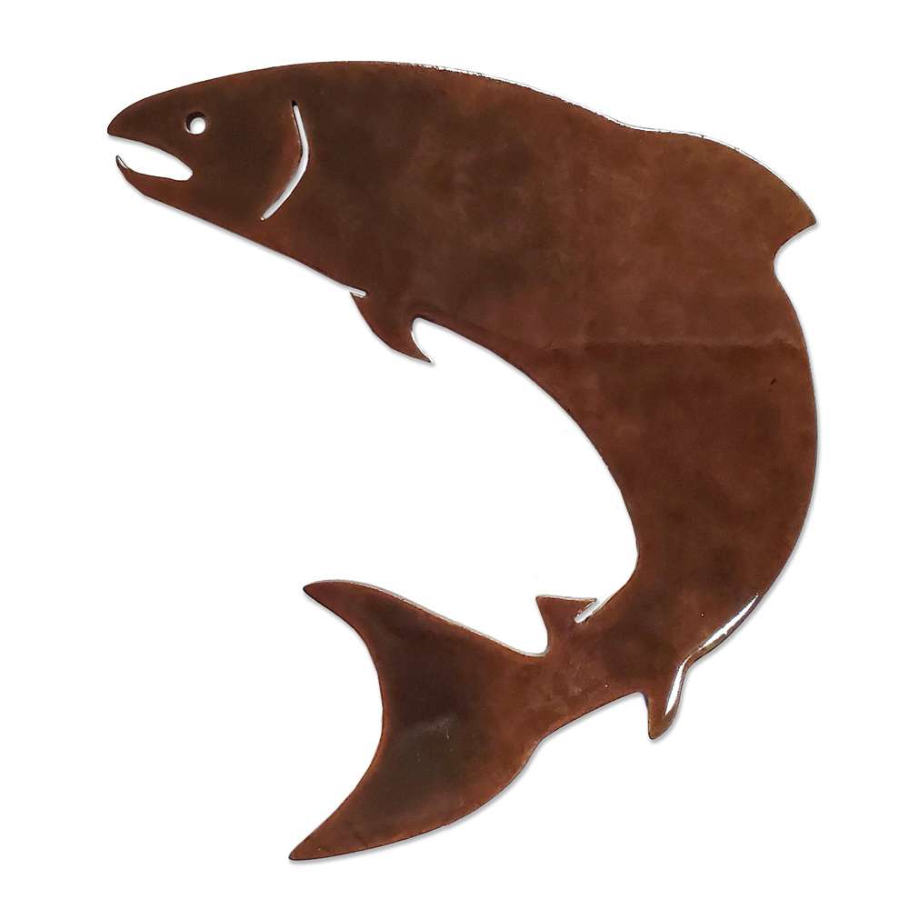 Paradise Clay PAR093 Salmon Magnet