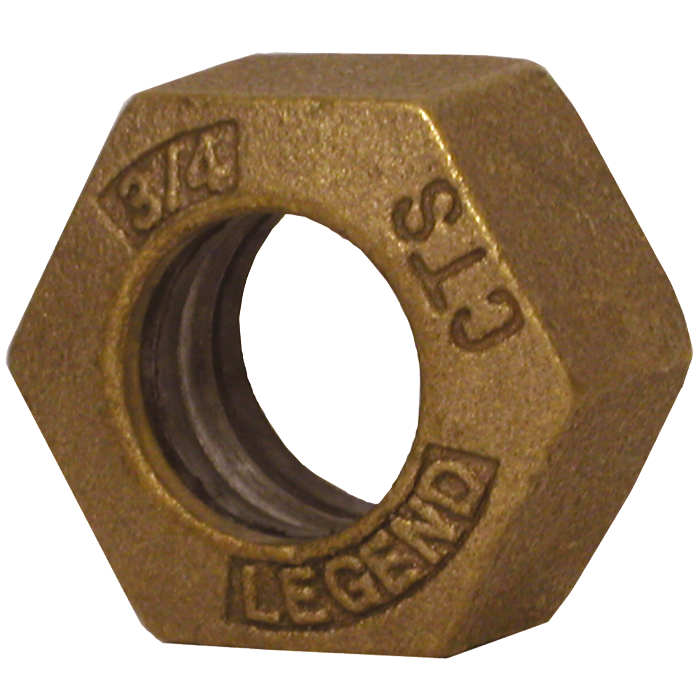 Legend Valves 313-554 3/4" CTS Ring Compression Nut Kit with Gasket & Grip Ring for Water Service Fittings