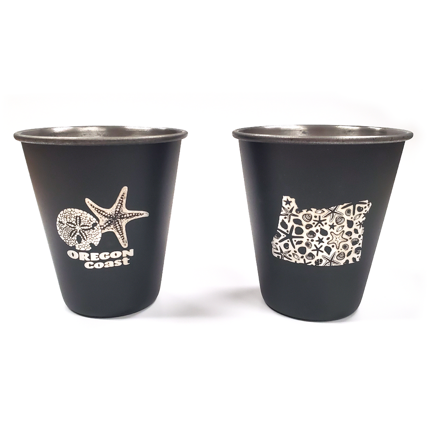 Paradise Clay SHGC12 Oregon Coast Stainless Steel Shotglass