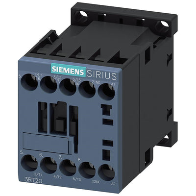 Siemens 3RT20161AK62 CONTACTOR, 9 AMP NC
