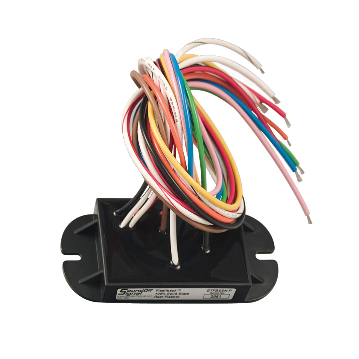 Soundoff Signal ETFBSSN-P Flashback Alternating Taillight Flasher, Solid State - 2.4 F.P.S.