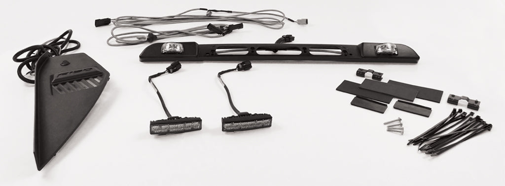 Soundoff Signal PFD4CGLHNS4 Ford Super Duty 4-Corner Harness For Use With Ghost® Multi-Mount Light And Ford Upfitter Switch