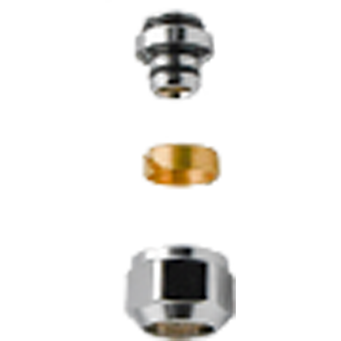 Legend Valves 830-145 3/4" PEX Tube Connector, Pair; for M-8330, M-8330HC & M-8300 Stainless Steel Manifolds
