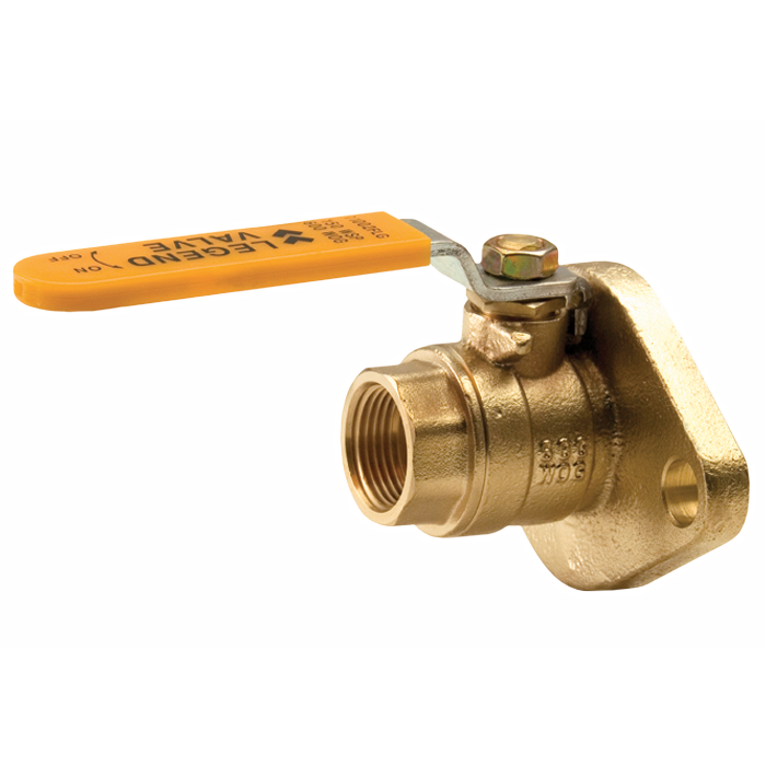 Legend Valves 101-074 3/4" Forged Brass Flanged Isolation Ball Valve