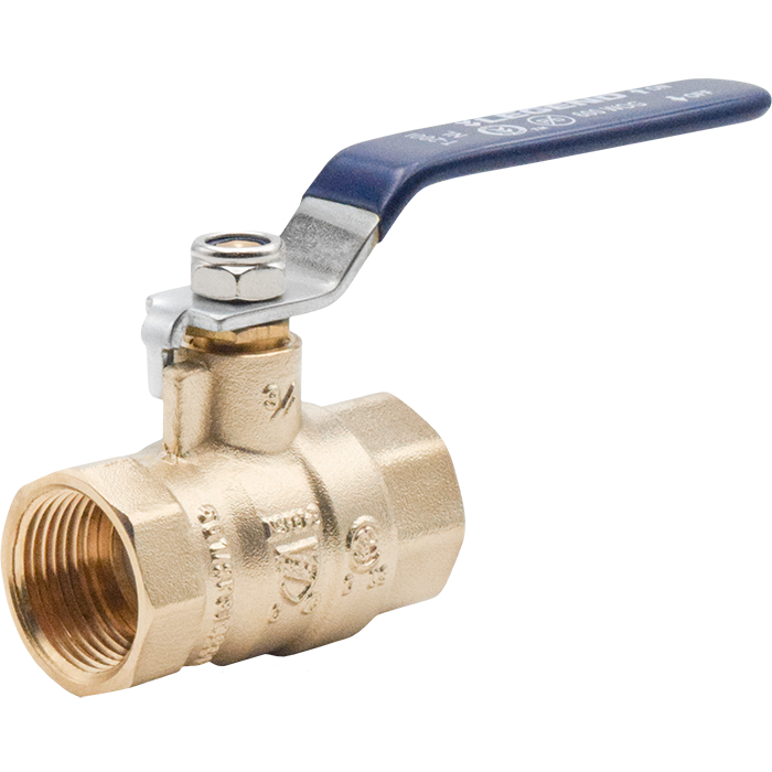 Legend Valves 101-325STNL 1" No Lead DZR Forged Brass Full Port Ball Valve with Stainless Steel Trim