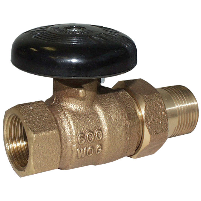 Legend Valves 110-214 3/4" Cast Bronze 1/4-Turn Straight Circulator Valve
