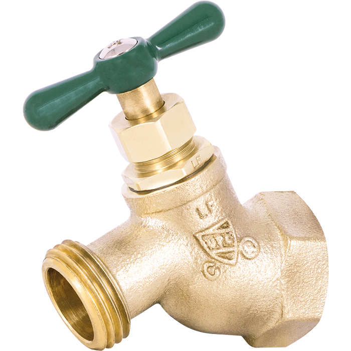 Legend Valves 107-271NL 3/4" No Lead Brass Heavy-Pattern No-Kink Hose Bibb