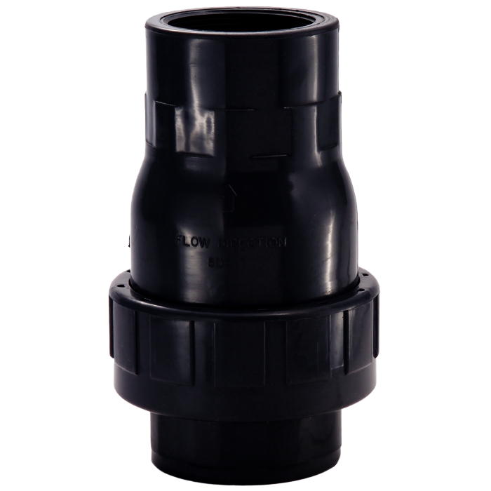 Legend Valves 201-277 1-1/2" UPVC Single-Union Ball-Cone Check Valve