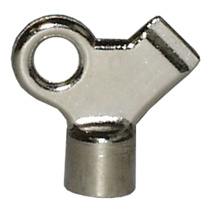 Legend Valves 110-340 One-size Chrome-Plated Brass Coin Key for T-77 Air Vents