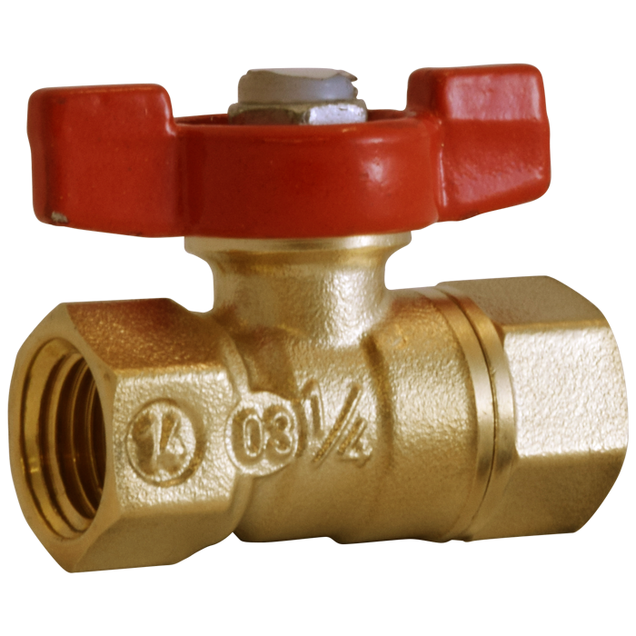 Legend Valves 101-540NL 1/8" No Lead Forged Brass MICRO BALL Valve with Tee Handle