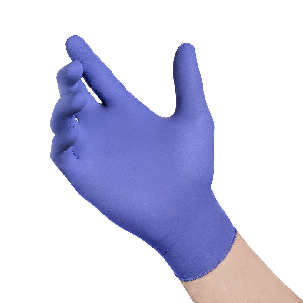 SOS Cleanroom Exam Grade RV400 Series 9.5" Nitrile Gloves