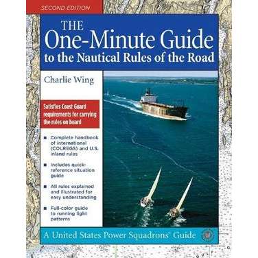 Paradise Clay INT014 One-Minute Nautical Rules of the Road, 2nd edition - Book
