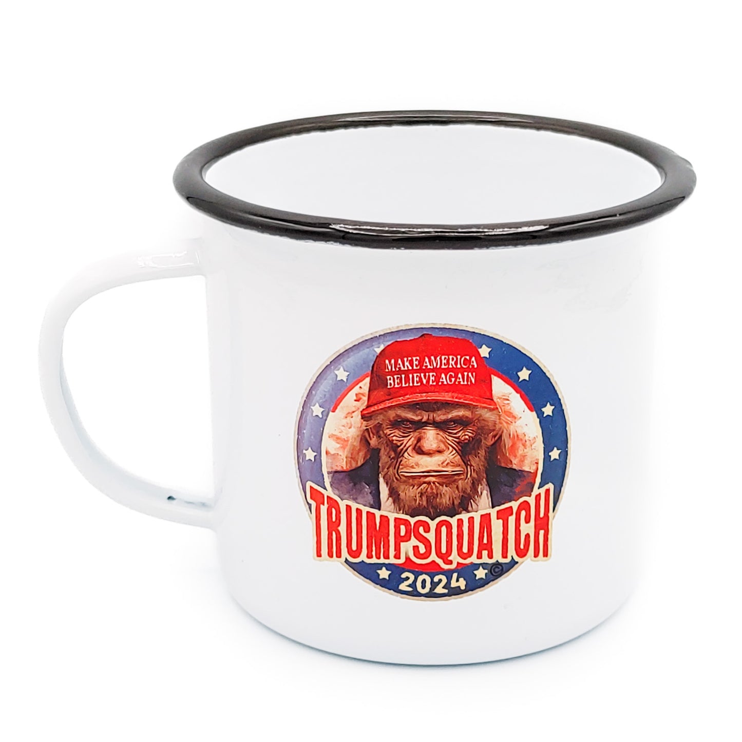 Paradise Clay CCC039 Trumpsquatch - 16 oz Vintage Campfire Mug
