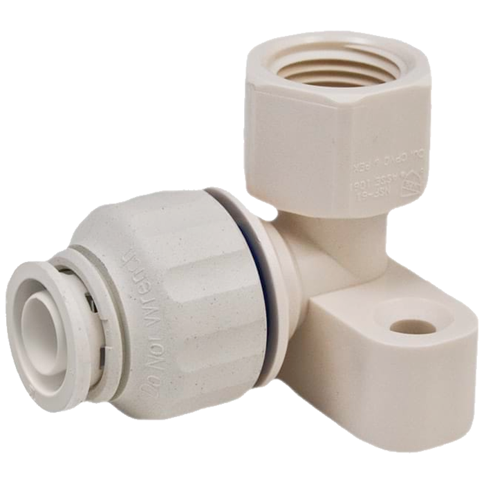 Legend Valves 465-002 1/2" Turn-n-Loc Push Drop Ear Elbow