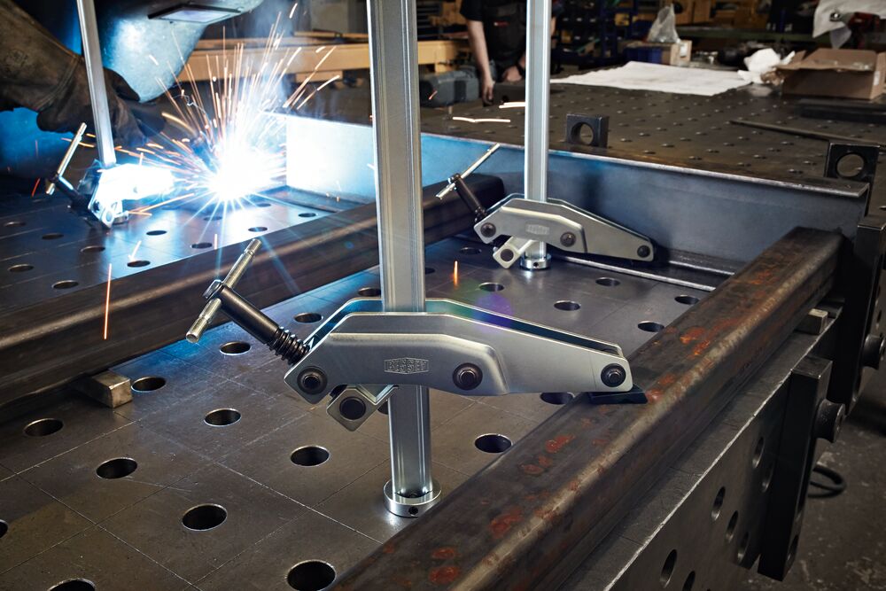 Bessey TW28GRS30-12 Clamping element with gripping arm TW28GRS