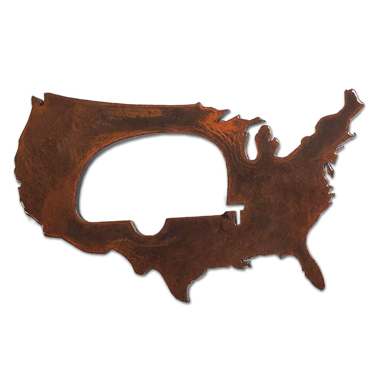 Paradise Clay PAR601 USA Camper MAGNET