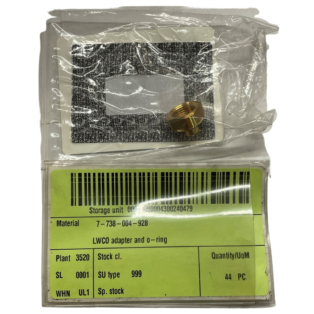 Bosch 7738004928 Lwco Adapterr And O-Ring