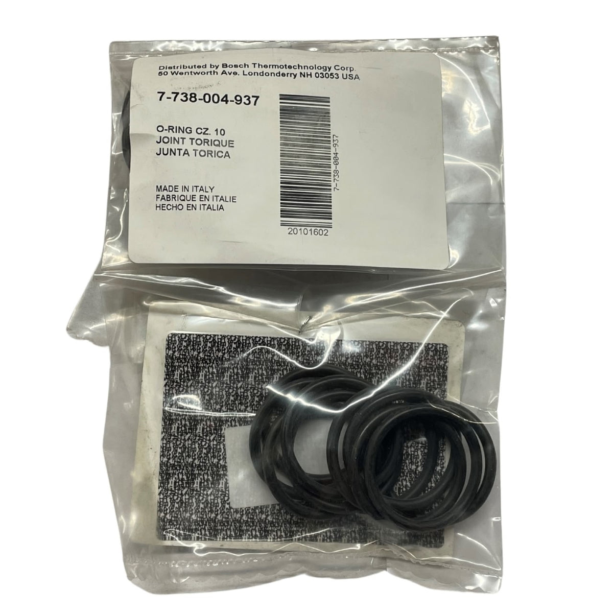 Bosch 7738004937 O-Ring 1.23 X 0.14 Nbr