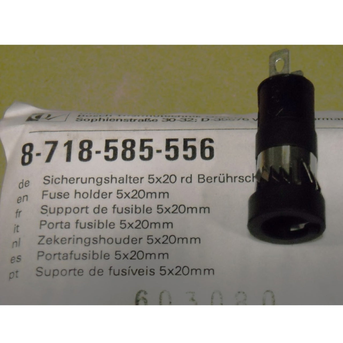 Bosch 8718585556 Fuse Holder 5X20Mm