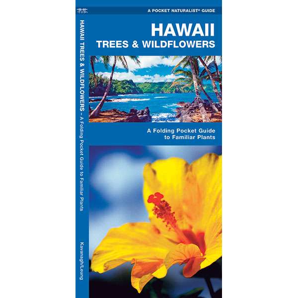 Paradise Clay WFP030 Hawaii Trees & Wildflowers - Folding Pocket Guide