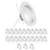 Feit Electric LEDR56HO/6WYCA/4 5-6 in. 14.3W (120W Replacement) Color Selectable (5CCT) High Output LED Recessed Downlight (4-Pack)