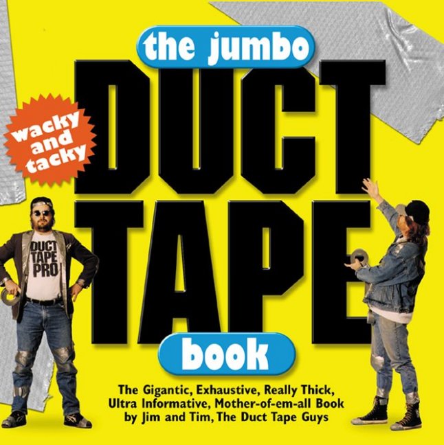 Paradise Clay WPC058 The Jumbo Duct Tape Book - Book