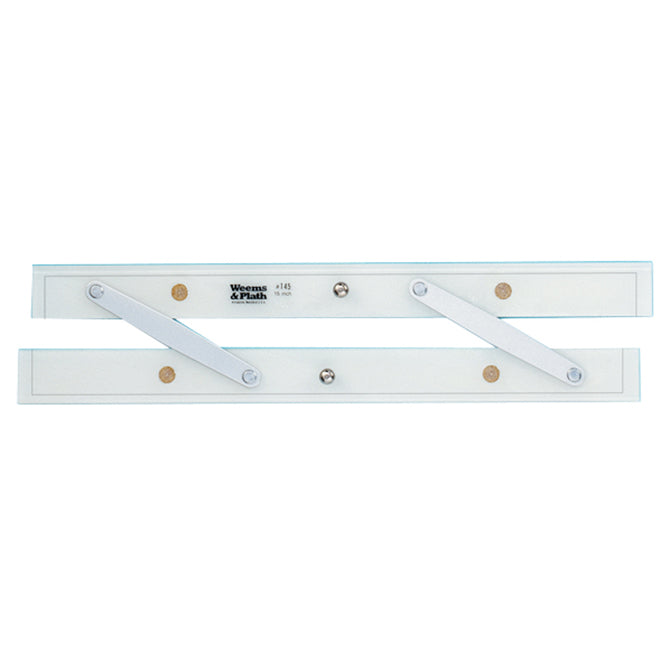 Paradise Clay WPL0145 15" Value Parallel Rule #145