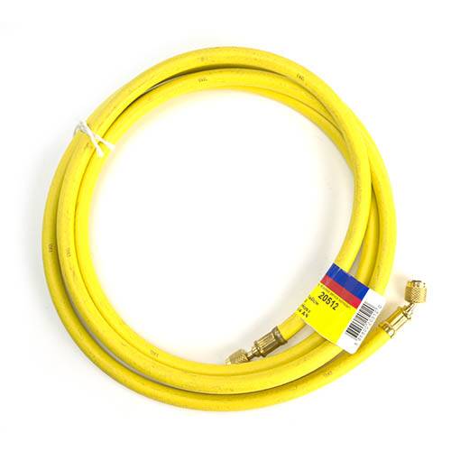 Yellow Jacket 20512 12", Yellow, 1/4" straight x 1/4" 45°, PLUS II BÂ