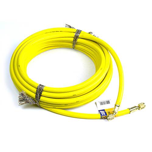 Yellow Jacket 20575 75", Yellow, 1/4" straight x 1/4" 45°, PLUS II BÂ