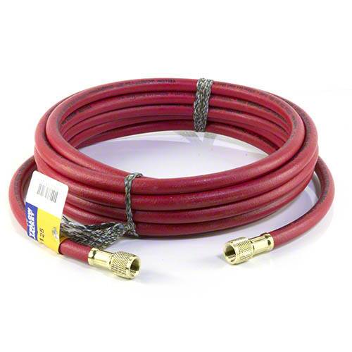 Yellow Jacket 28125 25", Red, 3/8" straight flare x 3/8" straight flare, PLUS II BÂ