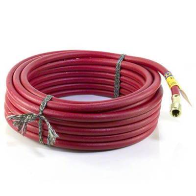 Yellow Jacket 28199 100", Red, 3/8" straight flare x 3/8" straight flare, PLUS II BÂ