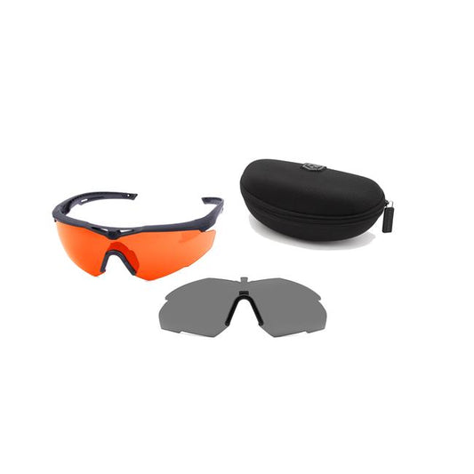 Revision Military 4-0152-9514 Stingerhawk® Eyewear - Smoke Essential Laser Kit (Smoke)