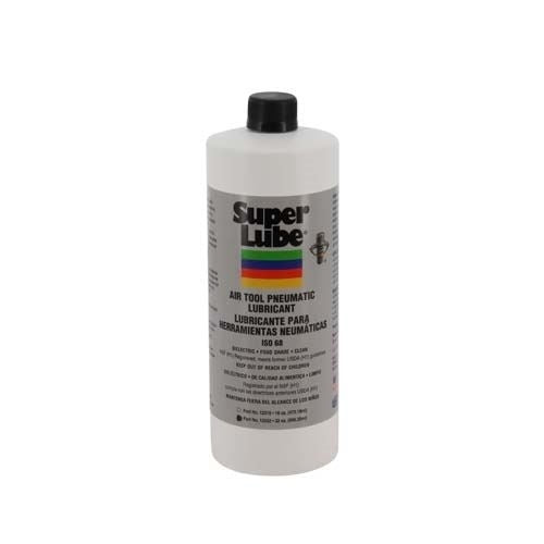 Super Lube 12032 Pneumatic lubricant - 32 oz, HDPE, 68 ISO Grade, 20 SAE Grade, 15 Lead Time