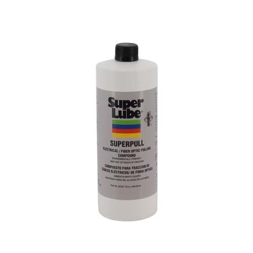 Super Lube 80320 SuperPull Electrical-Fiber Optic Pulling Compound - 1 qt, Bottle, Orange