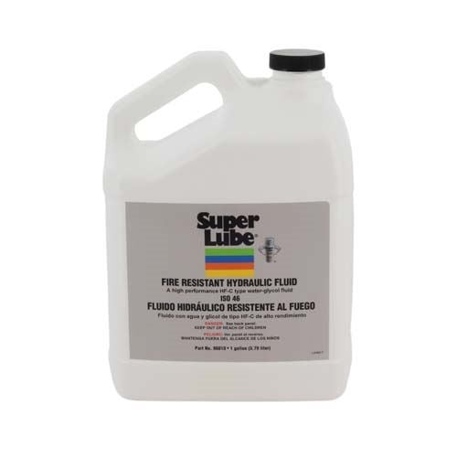 Super Lube 86010 Fire Resistant Hydraulic Fluid, 1 Gallon Bottle