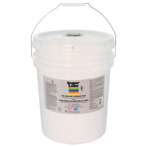 Super Lube 86050 Fire Resistant Hydraulic Fluid, 5Gal Pail