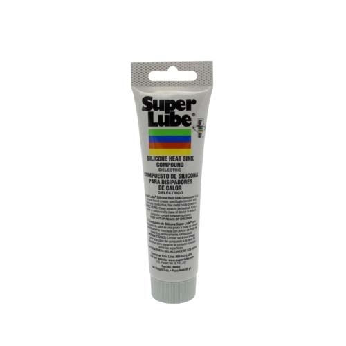 Super Lube 98003 General Purpose Thermal Grease or Heat Sink Compound, Tube, 3oz, Composition: Silicone