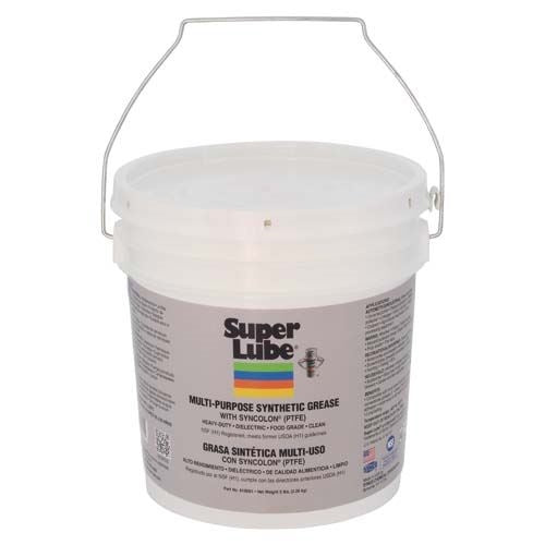 Super Lube 41050/1 5 lb. Pail Multi-Purpose Synthetic Grease (NLGI 1) with Syncolon®