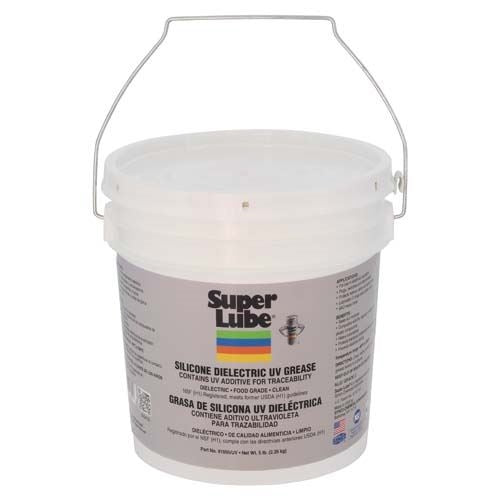 Super Lube 91005/UV Silicone Dielectric and Vacuum UV Grease, 5 Lb. Pail