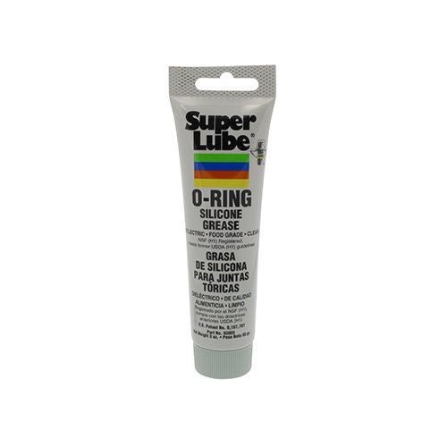 Super Lube 93003 O-Ring Silicone Grease, 3 Oz. Tube