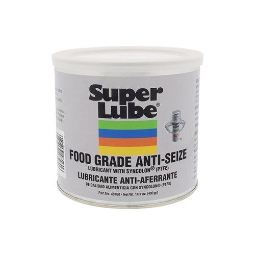 Super Lube 48160 Food Grade Anti-Seize with Syncolon®, 14.1 Oz. (400 Gram) Canister