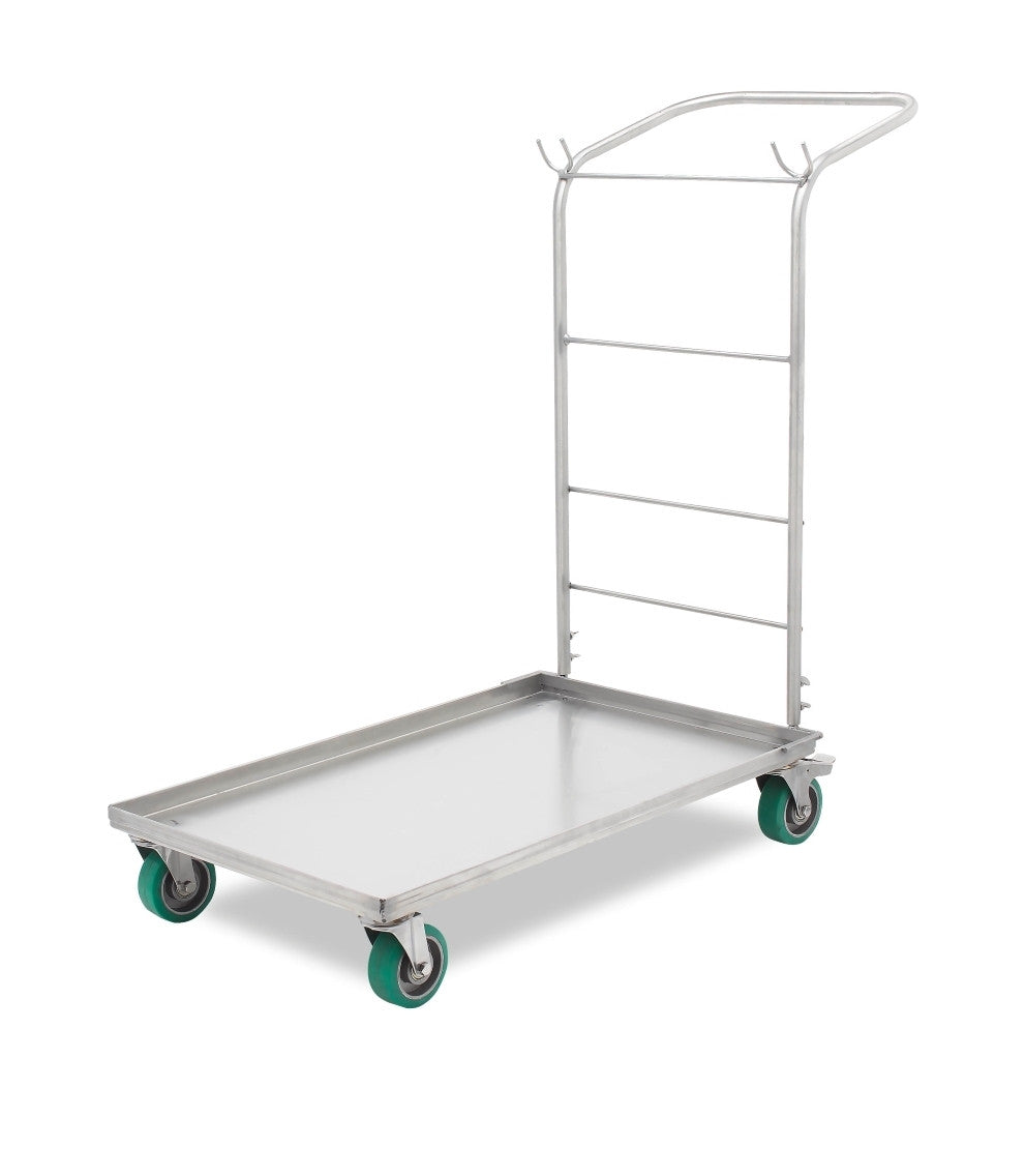SOS Cleanroom Texwipe TX7046 Stainless Steel Cart for Texwipe Mop Buckets