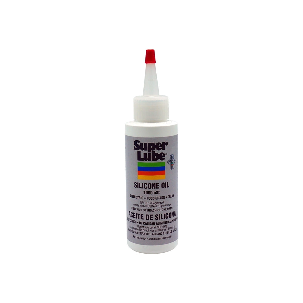 Super Lube 56404 Silicone Oil 1000 cSt, 4 Oz. Bottle