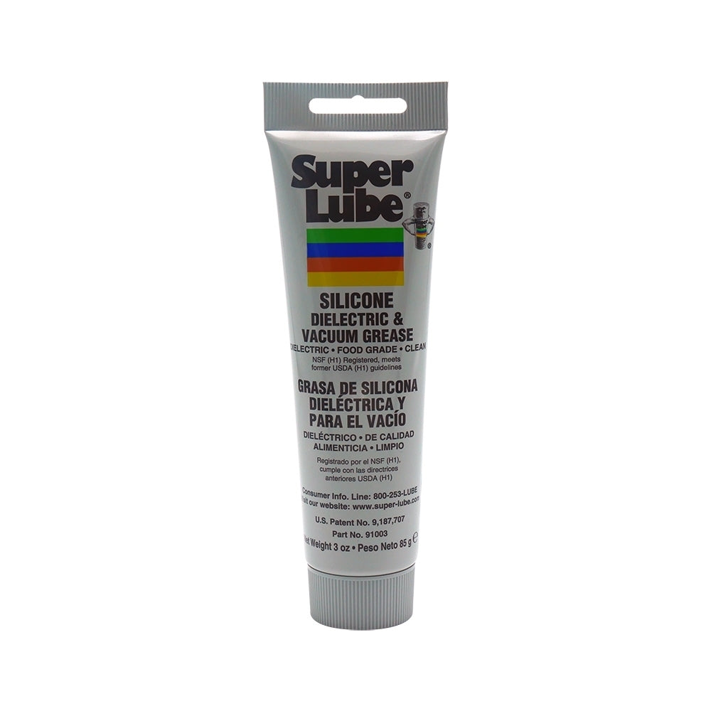 Super Lube 91003 Silicone Dielectric and Vacuum Grease 3Oz Tube