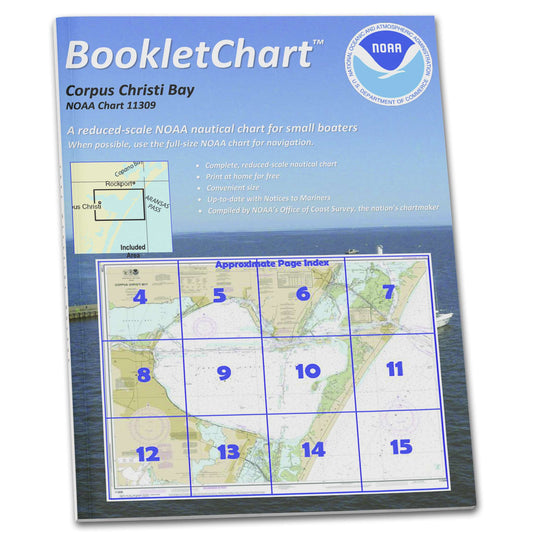 Paradise Clay CB11309 HISTORICAL NOAA Booklet Corpus Christi Bay