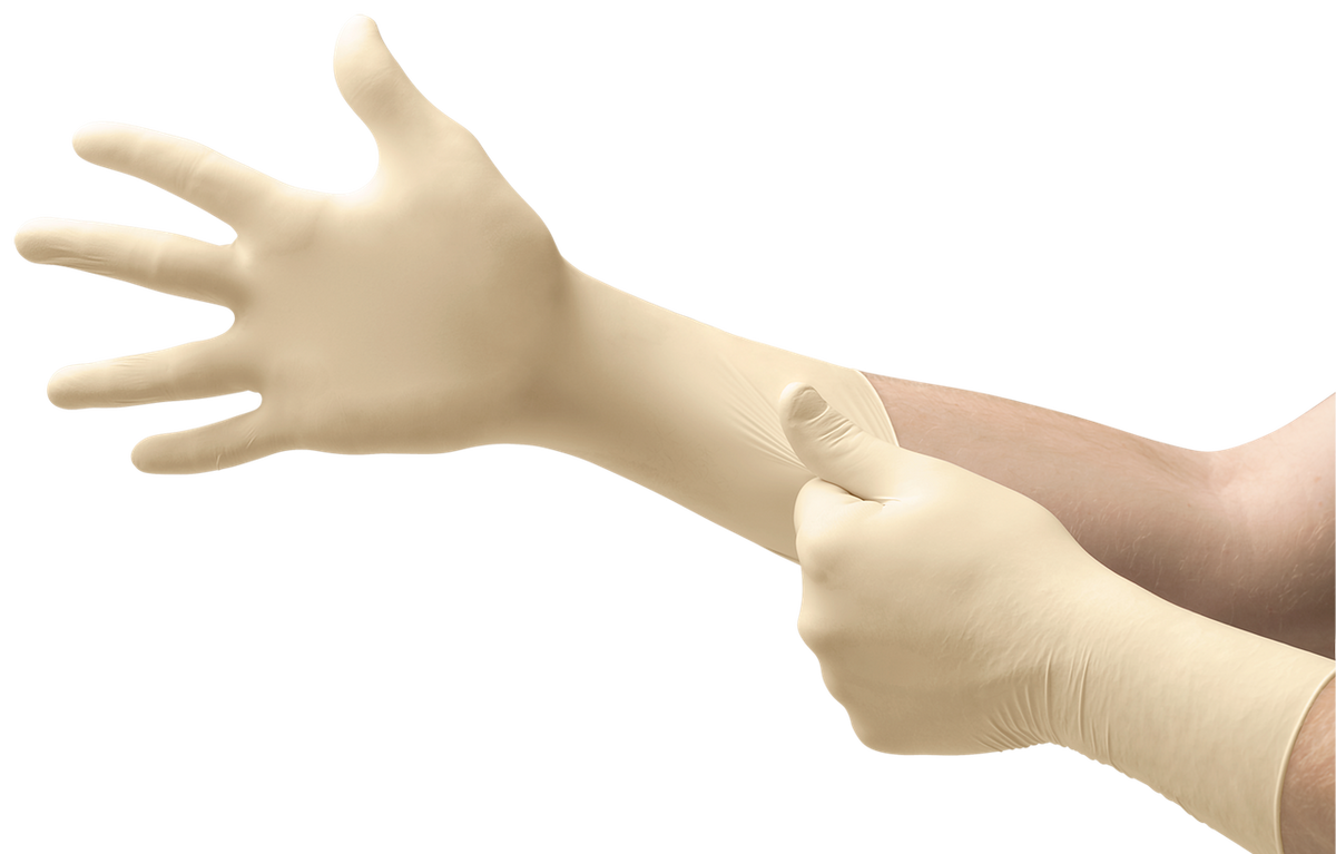 SOS Cleanroom CFG-900 Ansell CFG-900 Microflex ComfortGrip Latex Gloves